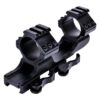 Cantilever QD Buvele One-Piece Mount 25.4/30 mm High Weaver/Picatinny