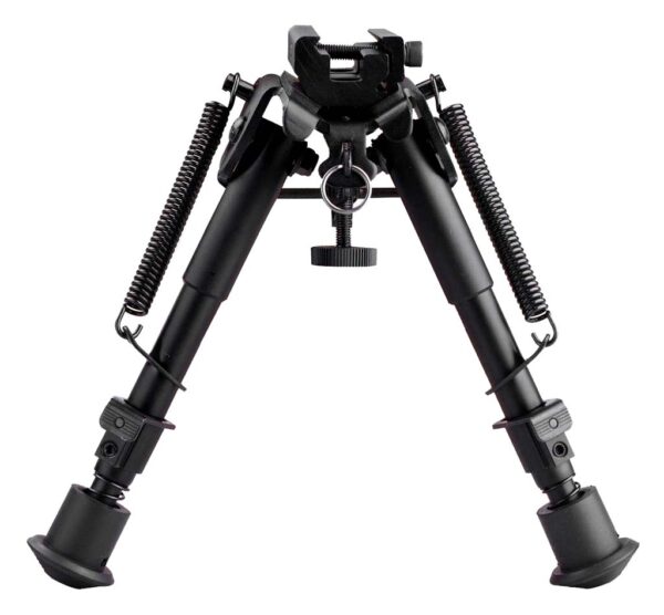 Buvele Bipod for sling swivel stud (height 15.2 – 22.9 cm) with Weaver/Picatinny adapter